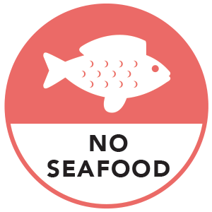 No Seafood Allergy Alert